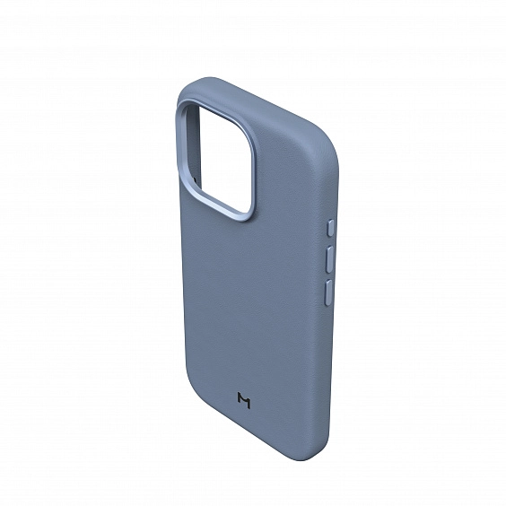 Чехол для iPhone 16 Pro Eco Leather Case Cobalt