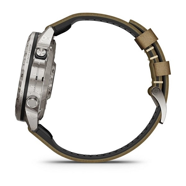 Смарт-часы Garmin MarQ Adventurer (Gen 2) Damascus Steel Edition - 46 mm