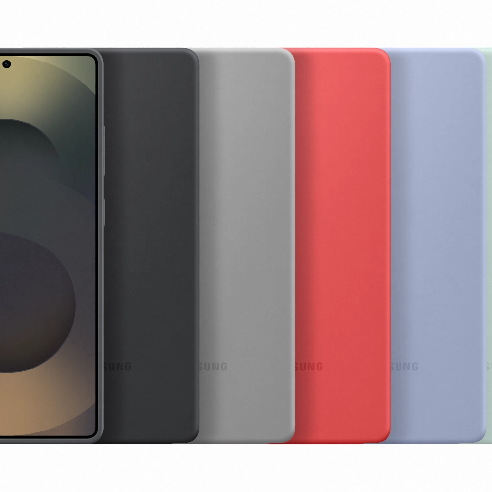 Чехол Samsung Silicone Case Samsung S25 Ultra Голубой