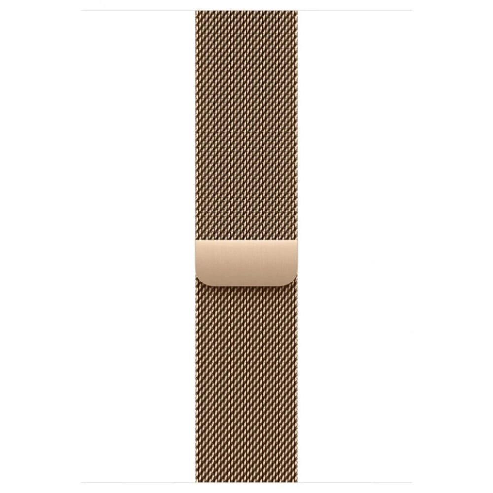 Смарт-часы Apple Watch S11 - 42 mm Titanium Gold case | Gold Milanese Loop