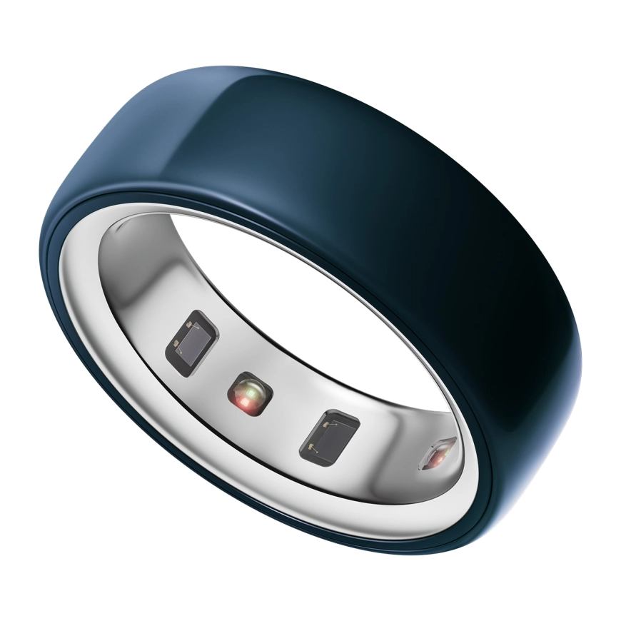 Умное кольцо Oura Ring 4 - размер 7 US, Ceramic Midnight