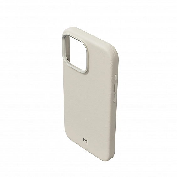 Чехол для iPhone 16 Pro Max Eco Leather Case Ivory