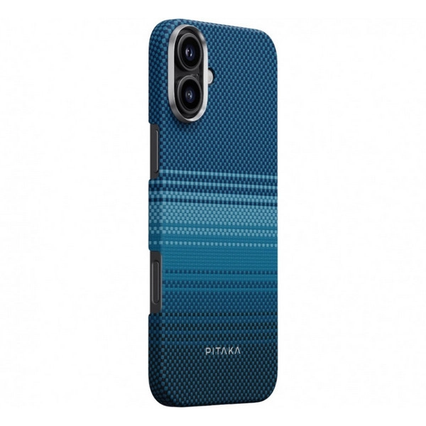 Чехол Pitaka Tactile Woven Case для iPhone 16 - Moonrise (KI1601M)