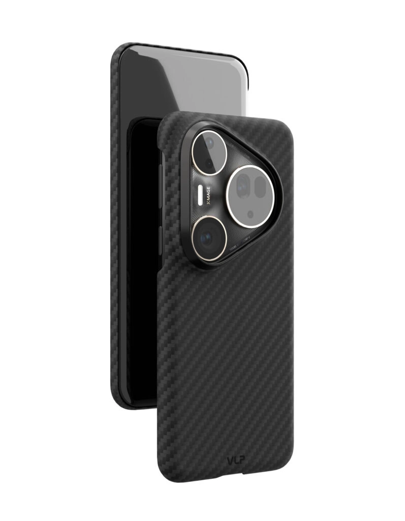 Чехол защитный VLP Kevlar Case c MagSafe для Huawei Pura 80 Ultra, черный