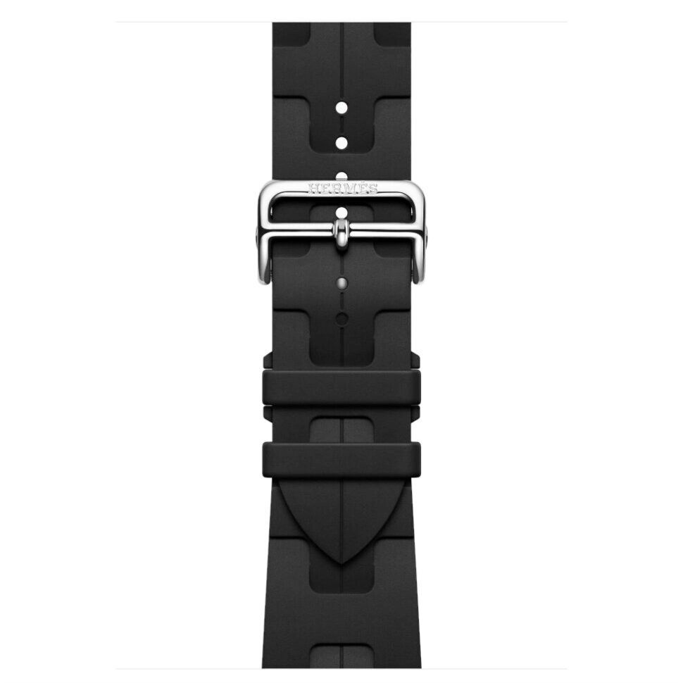 Смарт-часы Apple Watch S11 Hermes - 46 mm ремешок Kilim Single Tour Noir