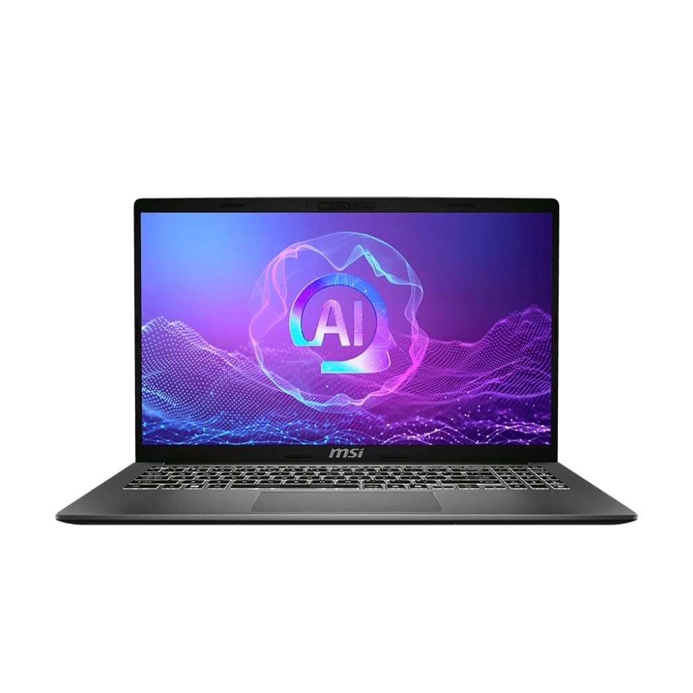 Ноутбук MSI Modern Modern 15 AI+ 9S7-15SK21-040 (15.6", AMD Ryzen AI 5 330, 16 ГБ, 512 ГБ SSD) серый