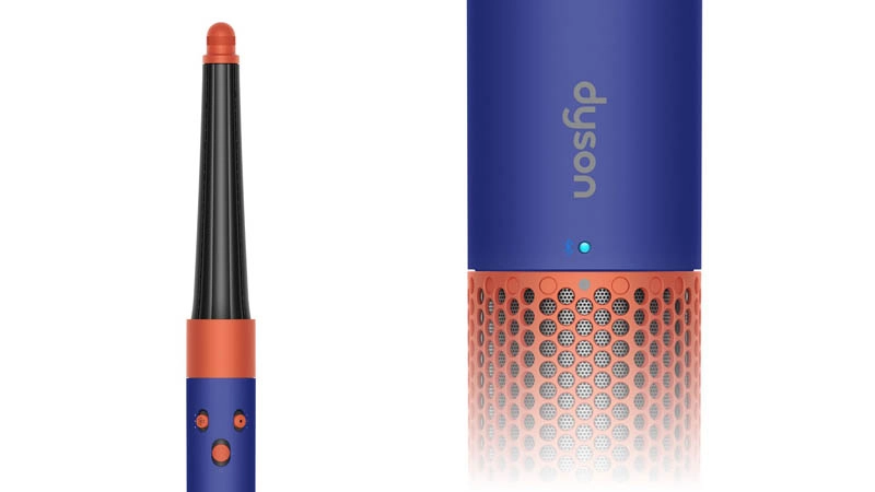 Стайлер Dyson Airwrap i.d. HS08 Long Curly+Coily, синий (Vinca Blue/Topaz)