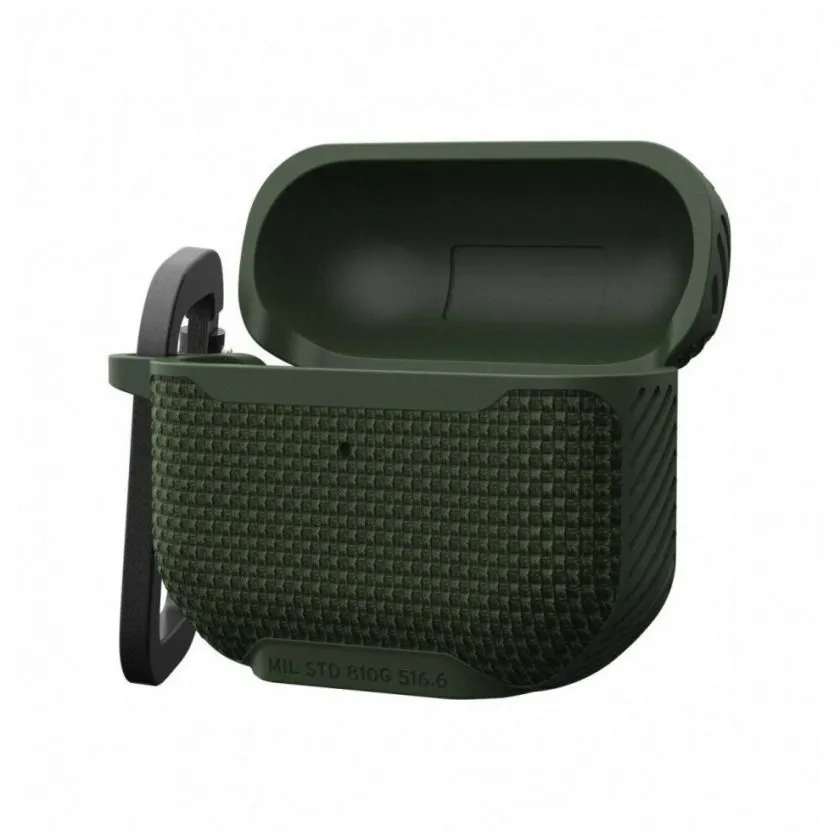 Чехол + карабин UAG Metropolis Case Green для Apple AirPods 3 зеленый