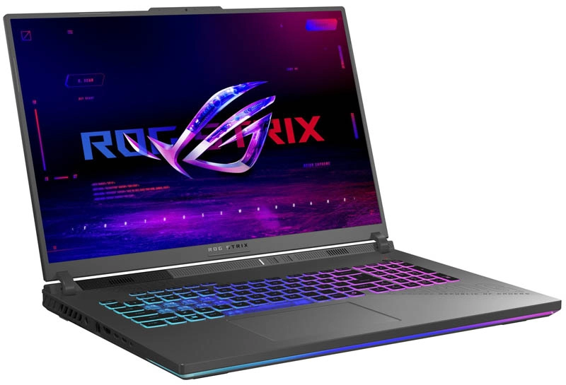 Игровой ноутбук Asus ROG Strix G18 G814PP-DS94 (Ryzen 9 8940HX, 32 ГБ, 1 ТБ, RTX 5070, 240 Гц, Win 11) Черный