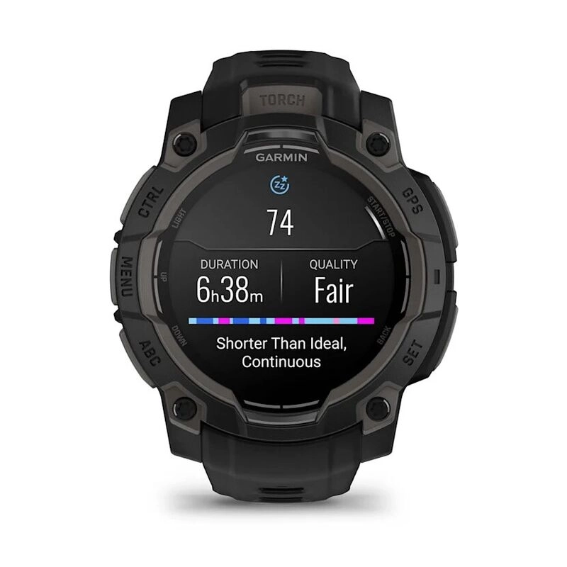 Часы Garmin Instinct 3 45 mm AMOLED, Black 010-02936-00