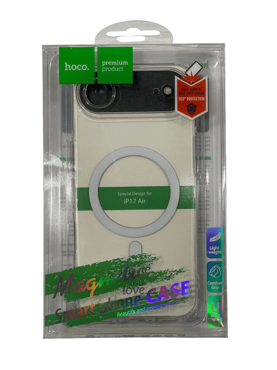 Чехол HOCO Magnetic Series Airbag Anti-Fall для 17 Air