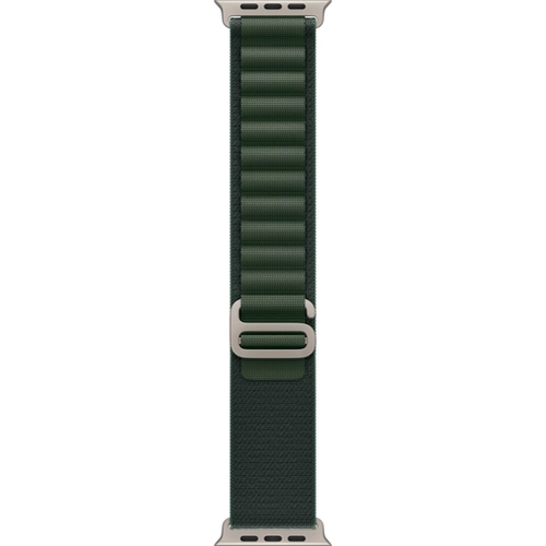 Смарт-часы Apple Watch Ultra 2 (2024) GPS + Cellular - 49 mm Natural Titanium case | ремешок Alpine Loop | цвет Темно-зеленый, размер L