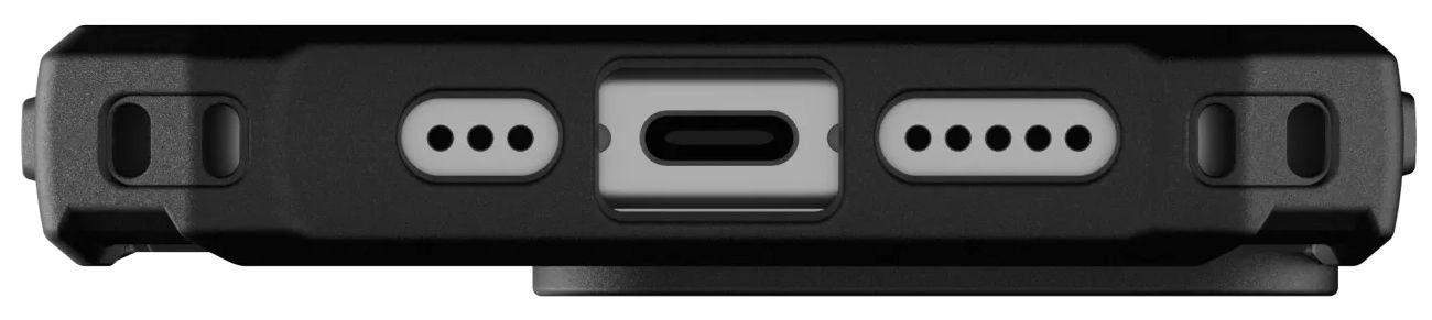 Чехол с поддержкой MAGSAFE Uag Plyo для iPhone 15 Pro, цвет серебристый