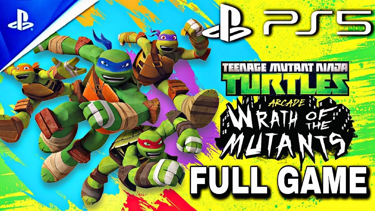 Игра Teenage Mutant Ninja Turtles: Wrath of the Mutants, английский язык (PS4)