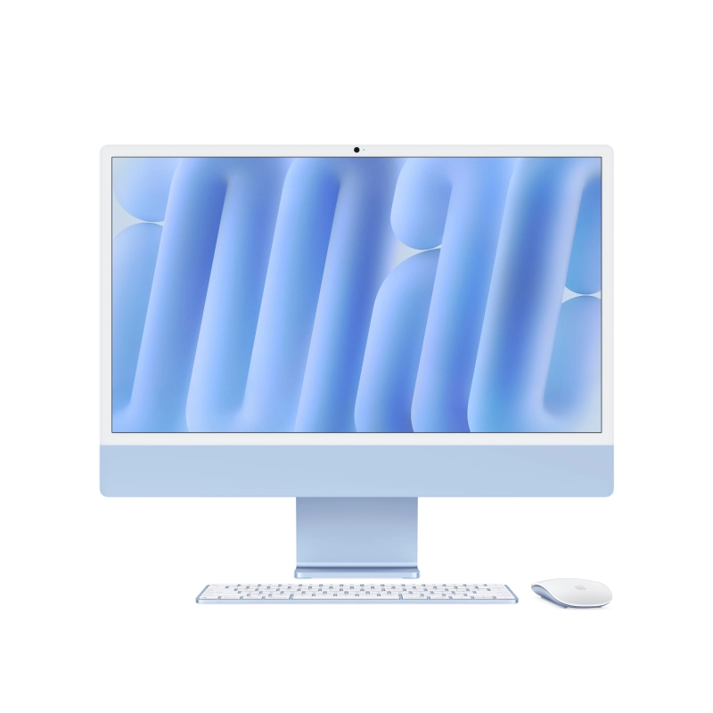 Моноблок Apple iMac 24" M4 (2024) Retina 4,5K 10C CPU/10С GPU, 16 GB RAM, 256 GB SSD, Blue