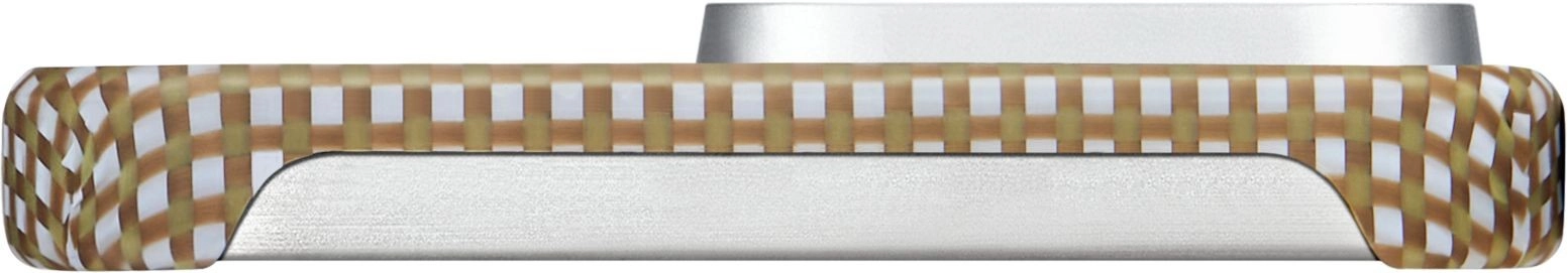 Чехол Pitaka MagEZ Case 5 для iPhone 15 Pro Бежевый