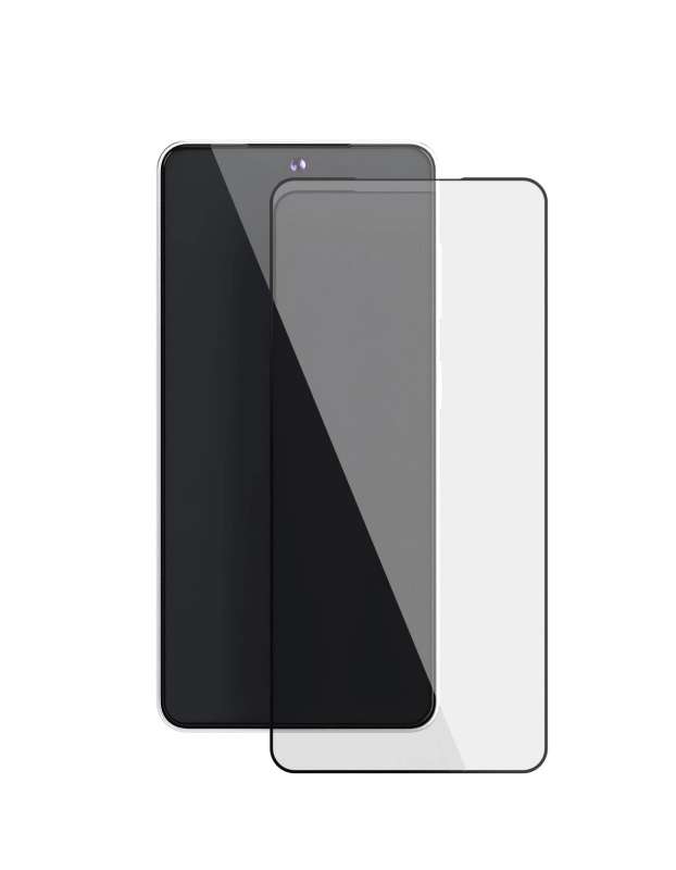 Защитное стекло VLP 2.5D Easy Box для Samsung Galaxy S26 с чёрной рамкой