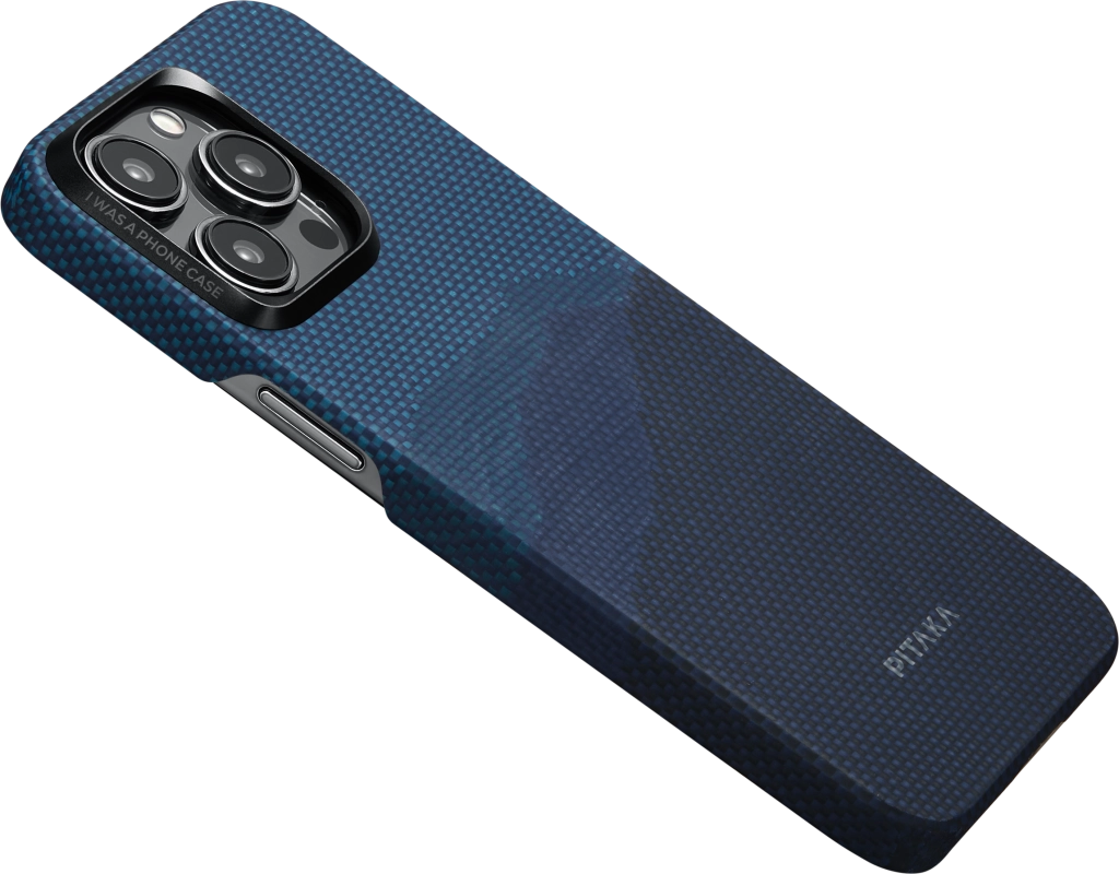 Чехол Pitaka MagEZ 4 StarPeak для iPhone 15 Pro, Кевлар, Over The Horizon