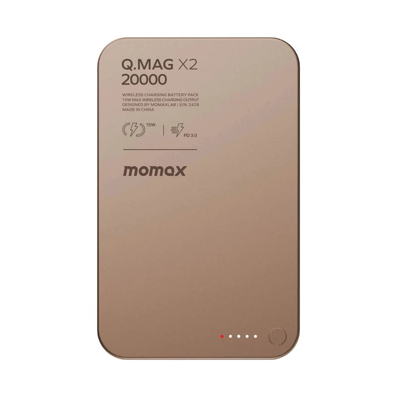 Внешний аккумулятор Momax Q.Mag X2 20000mAh Золотой
