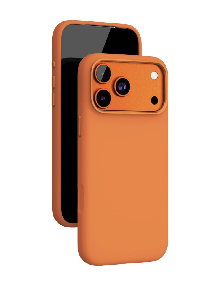 Чехол защитный VLP Aster Pro Case MagSafe для iPhone 17 Pro Max, Оранжевый