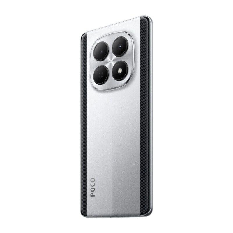 Смартфон Xiaomi Poco M8 8/512 ГБ, серебристый (Silver) 25118PC98G