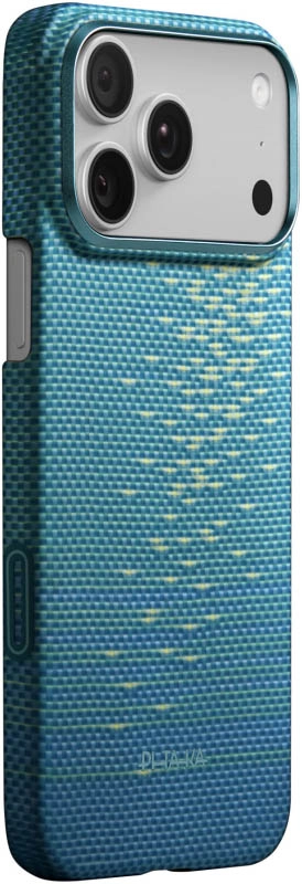 Чехол Pitaka Ultra-Slim Case для iPhone 17 Pro Max, Lucid Blue