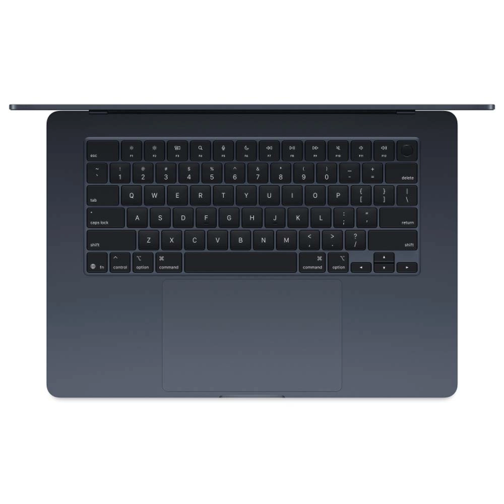 Ноутбук MacBook Air 15" M4 (2025) 10C CPU/10C GPU, 16 ГБ RAM, 512 ГБ SSD, (Midnight black | Тёмная ночь)