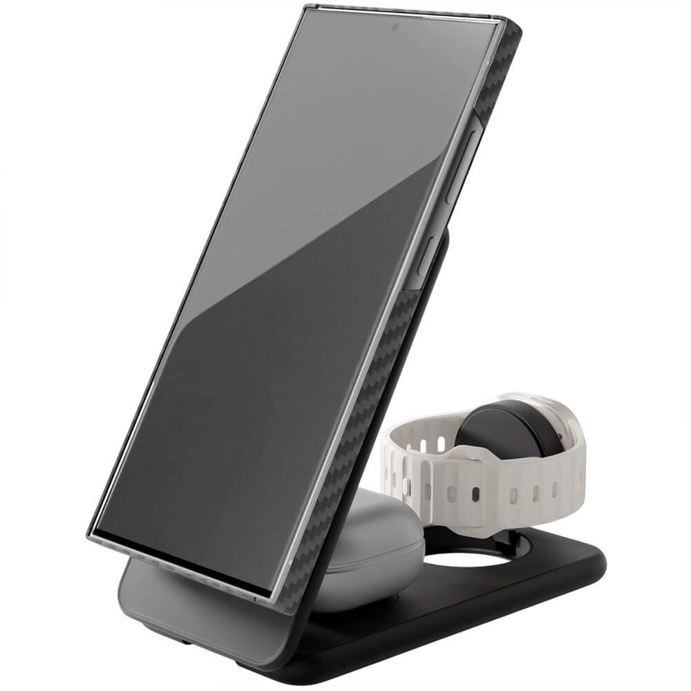 Беспроводное зарядное устройство VLP Alum Power Pro для Samsung, Черный