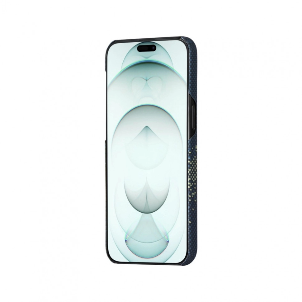 Чехол Pitaka MagEZ 4 StarPeak для iPhone 15 Pro, Кевлар, Milky Way Galaxy