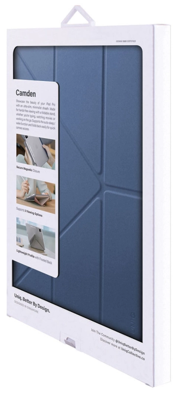 Чехол Uniq Camden для iPad Pro 11" (2021), Голубой