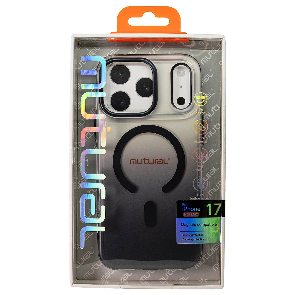 Чехол Mutural силиконовый для iPhone 17 Pro Max Dark Blue