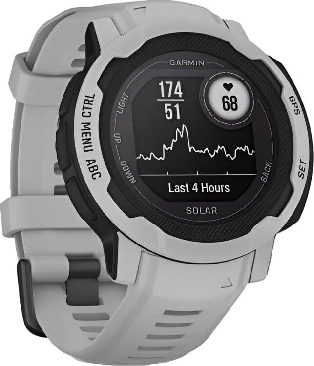 Смарт-часы Garmin Instinct 2 Solar Standard Edition - 45 mm, Серый