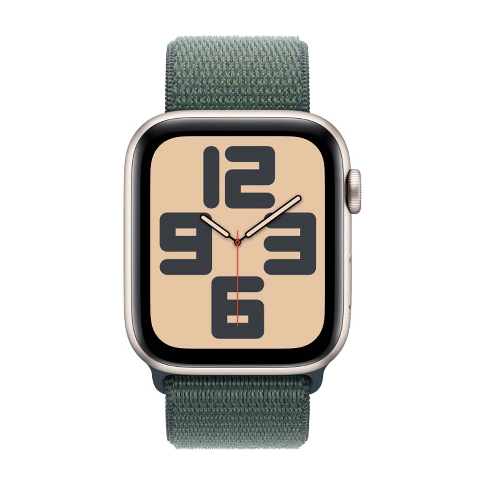 Смарт-часы Apple Watch SE (2024) - 40 mm ремешок Sport Loop | Зеленый