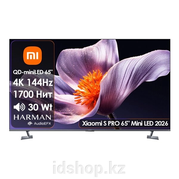 Телевизор Xiaomi TV S Pro Mini LED 65 (165 см) темно-серый