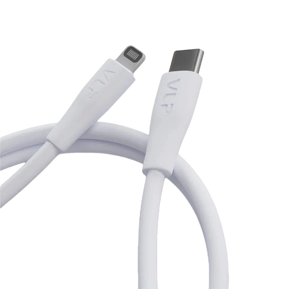 Кабель VLP LITE Color Line [USB-C - Lightning] 27W 1 м, Белый