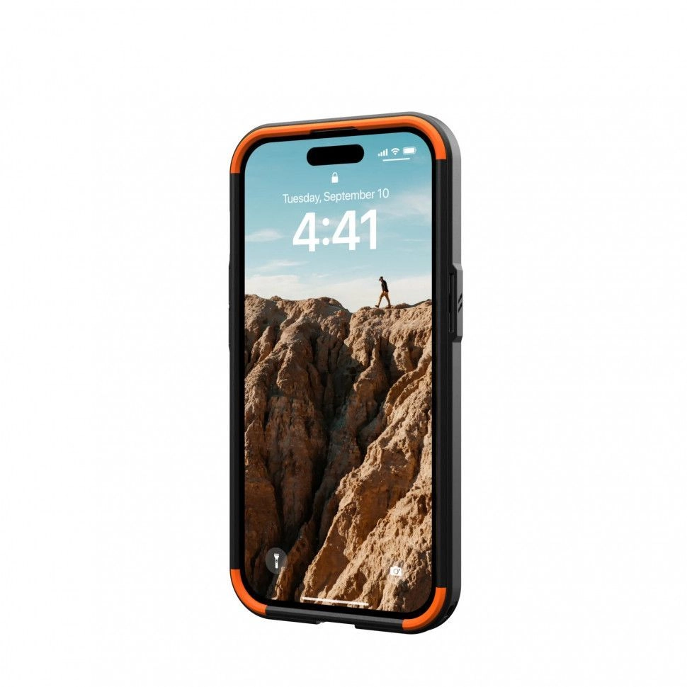 Чехол UAG с поддержкой MagSafe Civilian для iPhone 15 Plus, цвет Оливковый