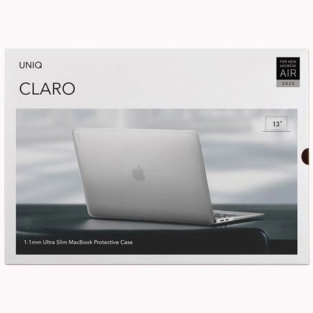 Чехол Uniq Husk Pro Claro для MacBook Air 13" (2020), матовый прозрачный