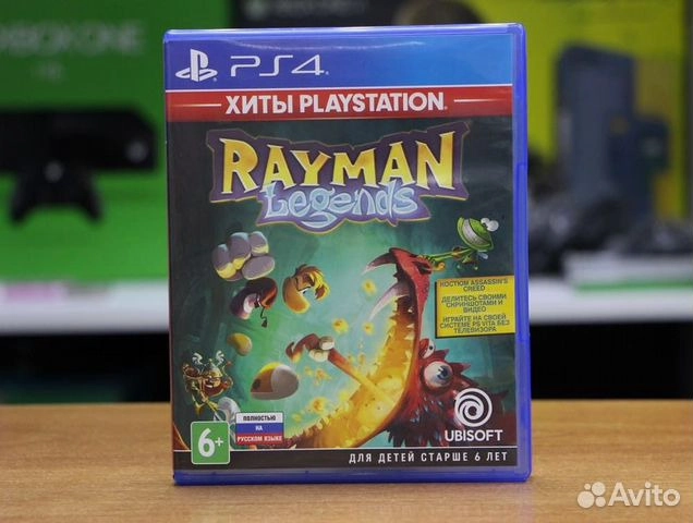 Игра Rayman Legends (Хиты PlayStation), английский язык (PS4)