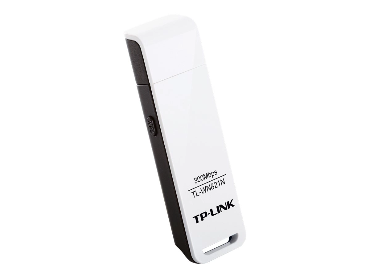 Адаптер Wi-Fi TP-Link TL-WN821N, USB 2.0, Wi-Fi 4 (802.11n)