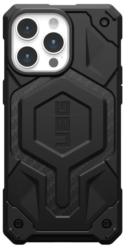 Чехол с поддержкой MAGSAFE Uag Monarch Pro для iPhone 15 Pro Max, цвет  карбон