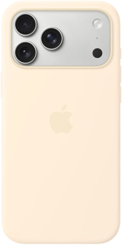 Чехол Apple для iPhone 17 Pro Max Silicone MagSafe, ванильный