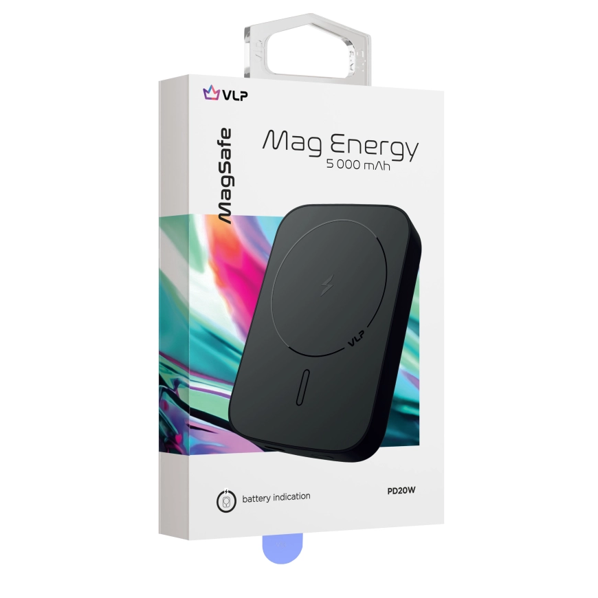 Внешний аккумулятор VLP Mag Energy 5000 мАч, Черный