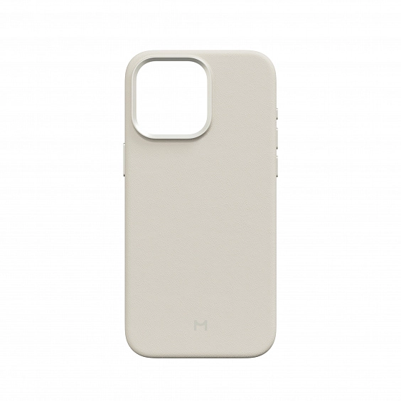 Чехол для iPhone 15 Pro Max Eco Leather Case Ivory