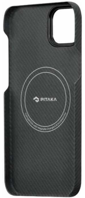 Чехол PITAKA Fusion Weaving MagEZ Case 3 для iPhone 14 6.1", принт рапсодия (Rhapsody) 600D