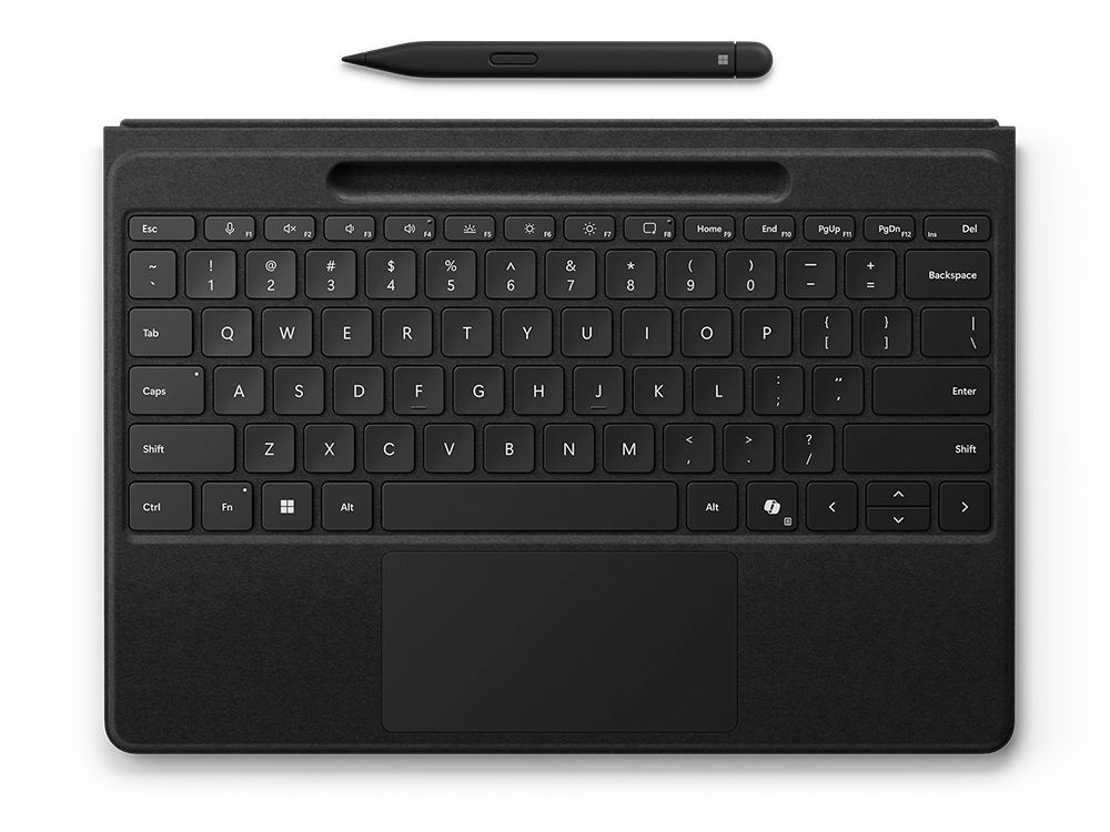 Клавиатура Microsoft Surface Pro Flex Keyboard с пером Slim Pen Черный