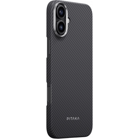 Чехол Pitaka Ultra-Slim Case для iPhone 16, черный