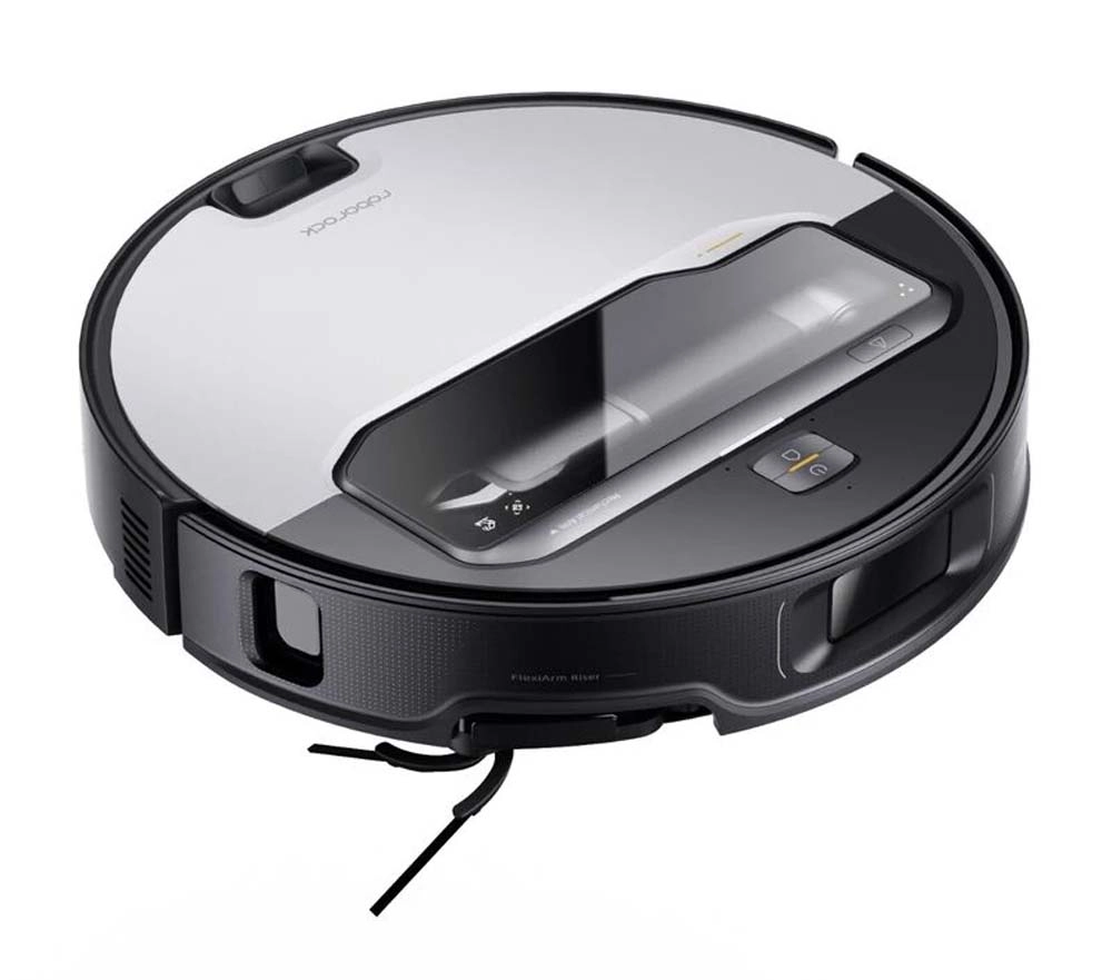 Робот-пылесос Roborock Saros Z70 с механической рукой OmniGrip и станцией самоочистки Серебристый