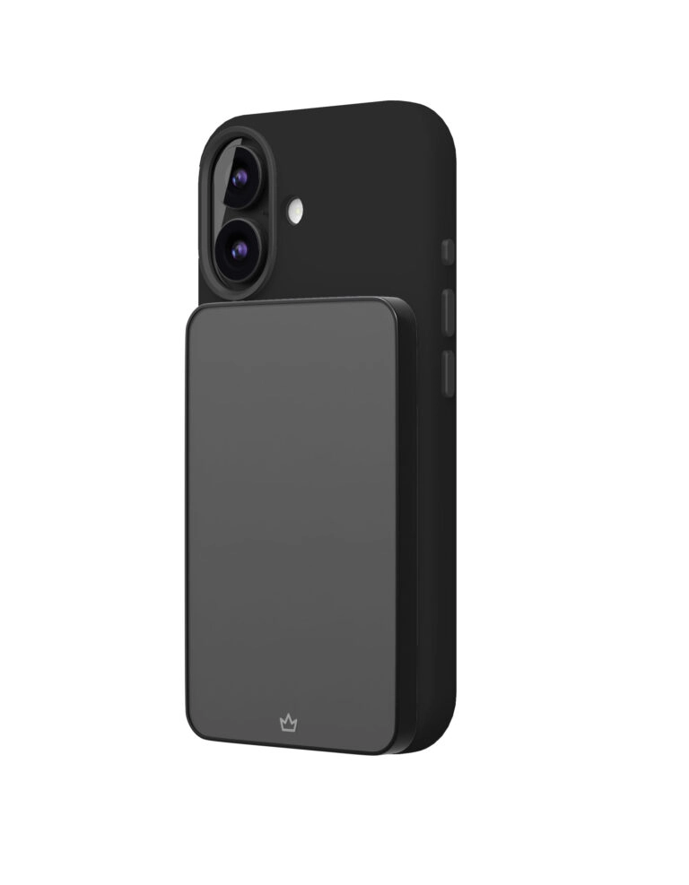 Силиконовый чехол MagSafe VLP Aster Pro Case для iPhone 17 (Чёрный | Black)