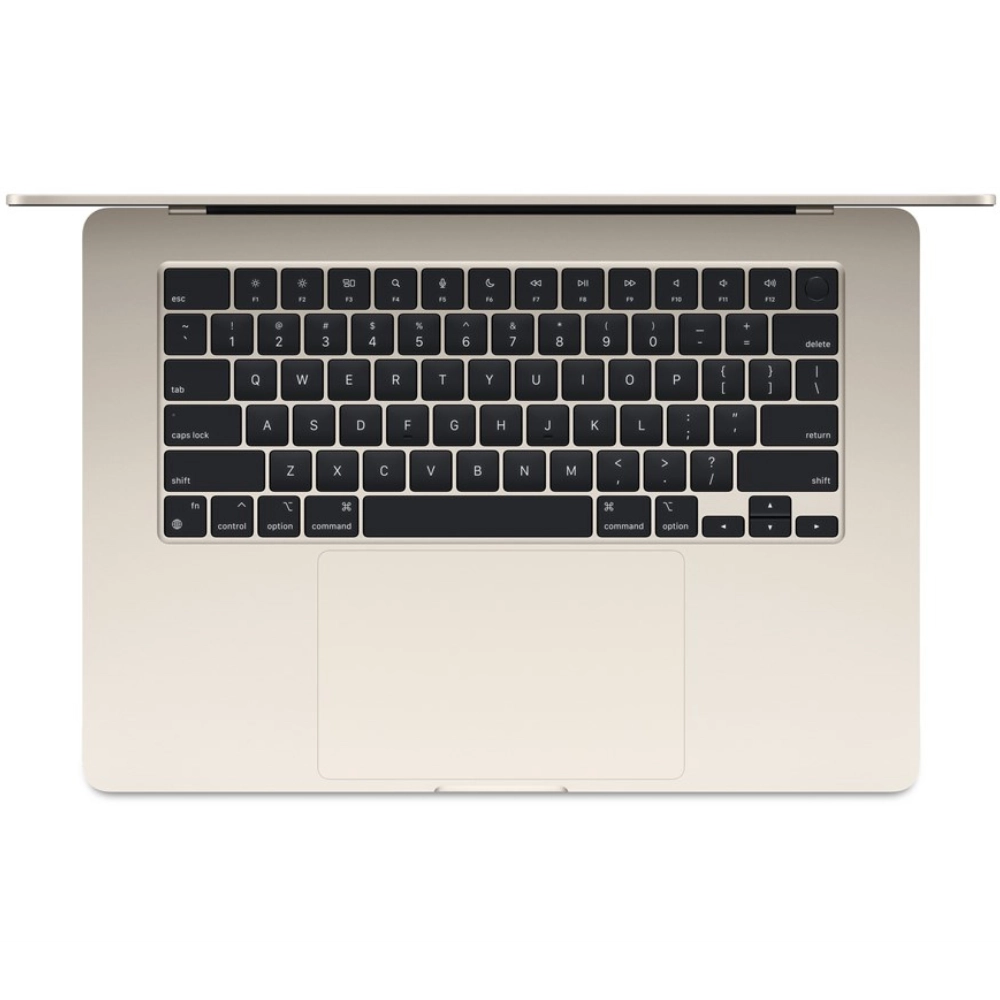 Ноутбук Apple MacBook Air 13" M3 (2024) 8C CPU/10C GPU, 24 ГБ RAM, 1 ТБ SSD, (Starlight | Сияющая звезда) (Z1BB000MG)
