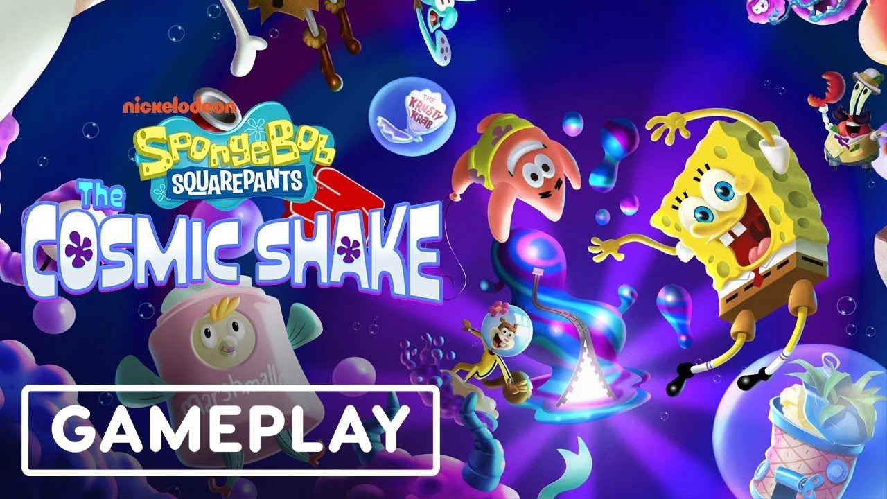 Игра SpongeBob SquarePants: Cosmic Shake, русские субтитры (PS4)